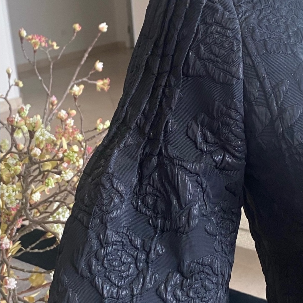 ANNE FONTAINE NAISSE BLACK ZIP JACKET / TOP - Picture 3 of 12